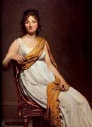 Jacques-Louis  David Madame Raymond de Verninac Spain oil painting artist